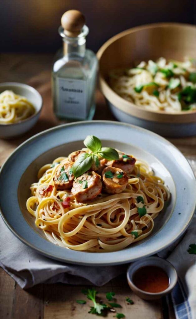 Cowboy Butter Chicken Linguine Recipe