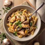 Creamy Garlic Chicken Pasta Recipe
