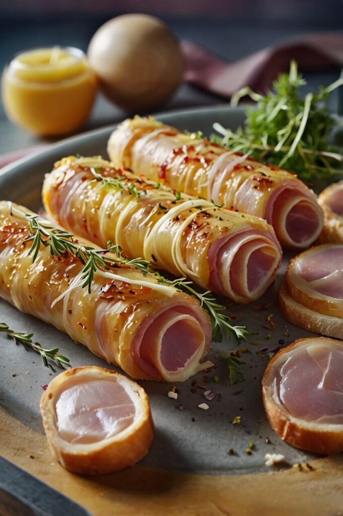 Ham and Cheese Sticks Recipe