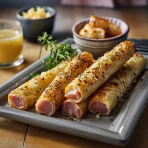 Ham and Cheese Sticks Recipe