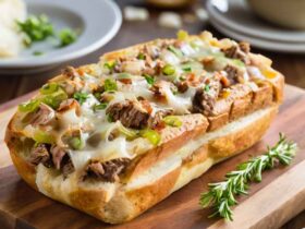 Philly Cheesesteak Garlic Bread Recipe