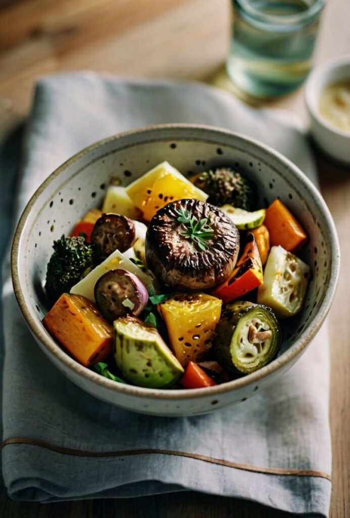 Roasted Veggie Bowls Recipe